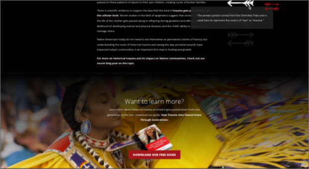 novus recent work - native hope want to learn more